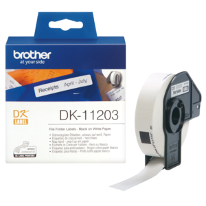 Etykieta Brother DK-11203 ; DK11203 (17 x 87mm)