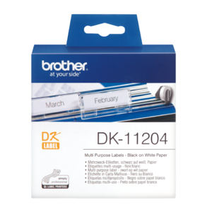 Etykieta Brother DK-11204 ; DK11204 (17 x 54mm)