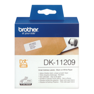 Etykieta Brother DK-11209  ; DK11209 (29 x 62mm)