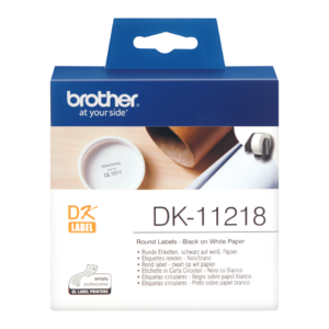 Etykieta Brother DK-11218 ; DK11218 (Ø 24mm)