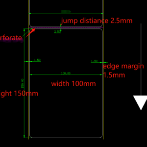 Etykiety termiczne kurierskie 100x150mm 40mm gilza ZESTAW 24 ROLEK