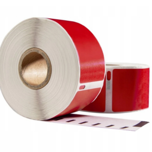 Etykiety termiczne zamiennik Dymo 99014 (54 x 101mm) czerwone